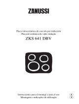 Zanussi ZKS641DBV Manual de usuario