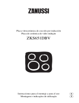 Zanussi ZKS651DBV Manual de usuario