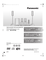 Panasonic SCHT730 Instrucciones de operación
