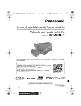 Panasonic HC MDH3 Guía de inicio rápido