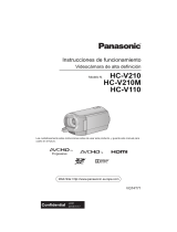 Panasonic HCV110EC Manual de usuario