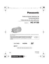 Manual de Usuario Panasonic HC V130 El manual del propietario