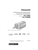 Panasonic HC V500 El manual del propietario