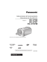 Panasonic HC-V707M El manual del propietario