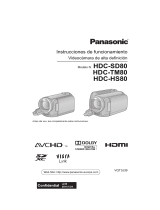 Panasonic HDCSD80EC El manual del propietario