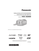 Panasonic HDCSD800EC El manual del propietario