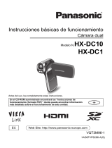 Panasonic HX DC1 Guía de inicio rápido