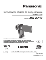 Panasonic HXWA10EC Guía de inicio rápido