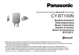 Panasonic CYBT100N Instrucciones de operación