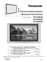 Panasonic TH42PA25UP El manual del propietario