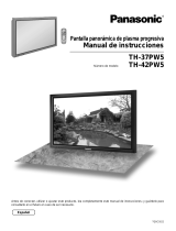 Panasonic TH37PW5LZ El manual del propietario