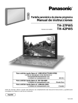 Panasonic TH37PW5UZ El manual del propietario