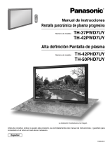 Panasonic TH42PWD7UY El manual del propietario