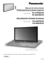 Panasonic TH37PWD7EKJ El manual del propietario