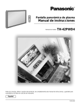 Panasonic TH42PWD4UY Instrucciones de operación