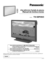 Panasonic TH50PHW3U Instrucciones de operación