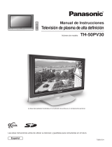 Panasonic TH50PV30E El manual del propietario