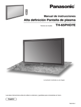 Panasonic TH65PHD7E Instrucciones de operación