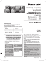 Panasonic SB-WAK750 El manual del propietario