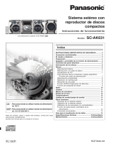Panasonic SCAK631 Instrucciones de operación