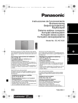 Panasonic SCHC1020EG Instrucciones de operación