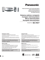 Panasonic SCHC7 Instrucciones de operación