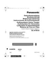Panasonic SCHTB10EG El manual del propietario