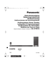 Panasonic SCHTB15EG El manual del propietario