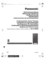 Panasonic SCHTB20EG Instrucciones de operación