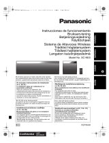 Panasonic SCNE5EG Instrucciones de operación