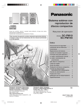 Panasonic SCPM193 El manual del propietario