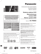 Panasonic SCPM86D Instrucciones de operación