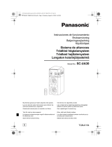Panasonic SCUA30 Instrucciones de operación