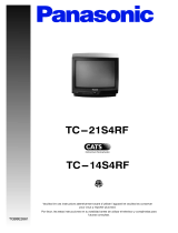 Panasonic TC14S4RF El manual del propietario