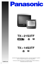 Panasonic TX21S3TF Instrucciones de operación