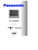 Panasonic TX21AP2F Instrucciones de operación