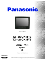 Panasonic TX21CK1FB Instrucciones de operación