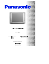 Panasonic TX21PZ1F Instrucciones de operación