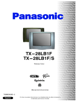Panasonic TX28LB1F Instrucciones de operación