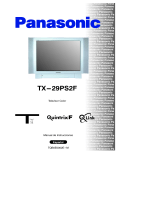 Panasonic TX29PS2F Instrucciones de operación