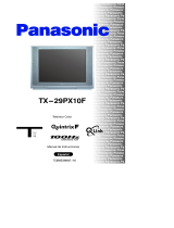 Panasonic TX29PX10F Instrucciones de operación