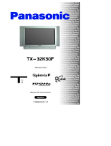 Panasonic TX32K50F Instrucciones de operación