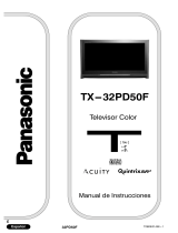 Panasonic TX32PD50F Instrucciones de operación