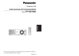 Panasonic PT-AE700U Instrucciones de operación