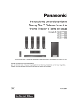 Panasonic SCBTT490EGK Instrucciones de operación