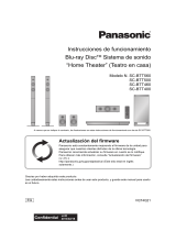 Panasonic SCBTT460EG Instrucciones de operación