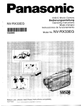 Panasonic NV-RX33EG El manual del propietario