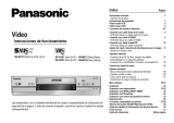 Panasonic NVSV121Senies Instrucciones de operación