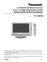 Panasonic TC 15LV1 Instrucciones de operación