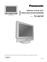 Panasonic TX-15LT2F Instrucciones de operación